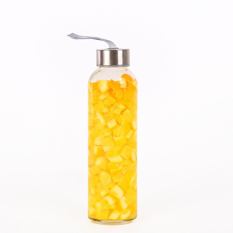 Triangle en verre portative pure de bouteille de boisson de sport formée pour le boire doux fournisseur